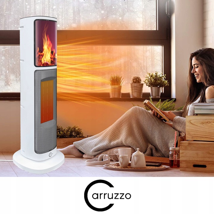 GRZEJNIK ELEKTRYCZNY FARELKA domowy łazienkowy TERMOWENTYLATOR TERMOSTATEM