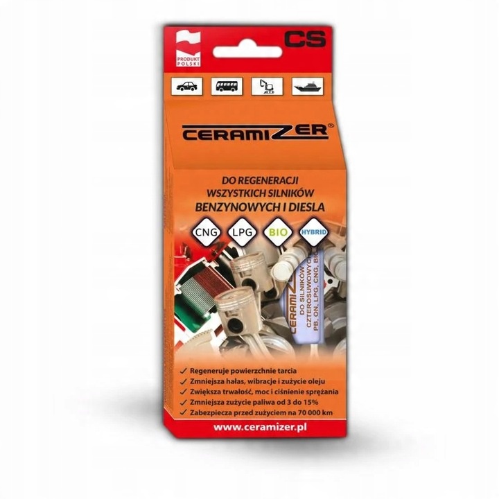 Preparat do regeneracji i zabezpieczania silników Ceramizer CS 4 g