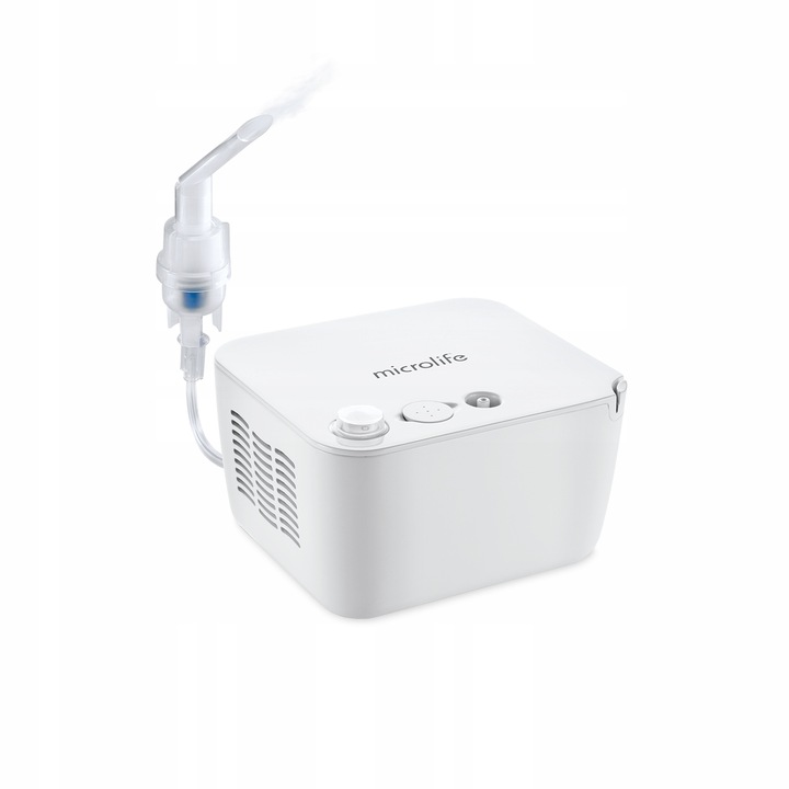 MICROLIFE INHALATOR NEBULIZATOR TŁOKOWY NEB 200 DLA DZIECI I DOROSŁYCH+ETUI