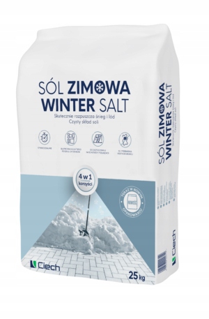 Sól Zimowa Drogowa CIECH 25kg