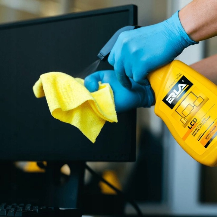 ERLA PŁYN DO CZYSZCZENIA EKRANÓW LCD MONITORÓW MATRYC LED bez smug 750ML