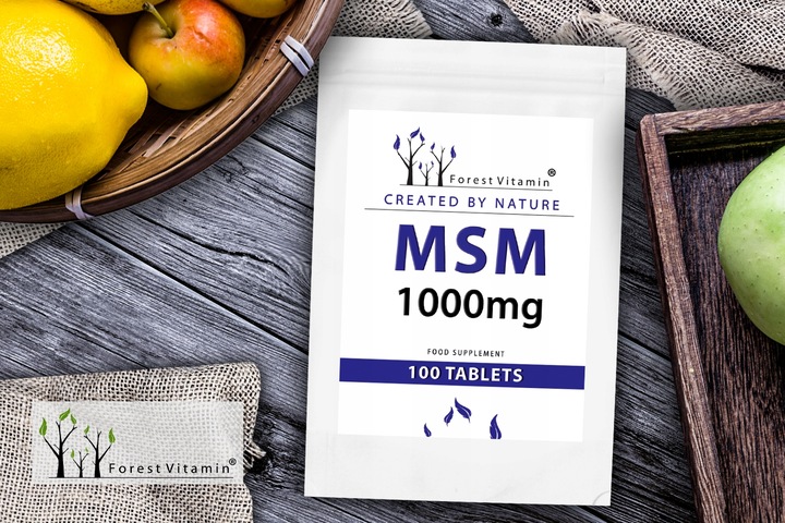 MSM SIARKA ORGANICZNA KOLAGEN STAWY KOŚCI MOCNA