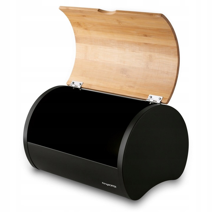 CHLEBAK CZARNY +3x POJEMNIKI KAWĘ herbatę CUKIER