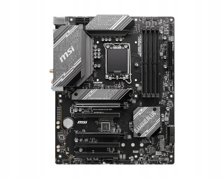 Płyta główna ATX MSI B760 GAMING PLUS WIFI LGA1700 DDR5