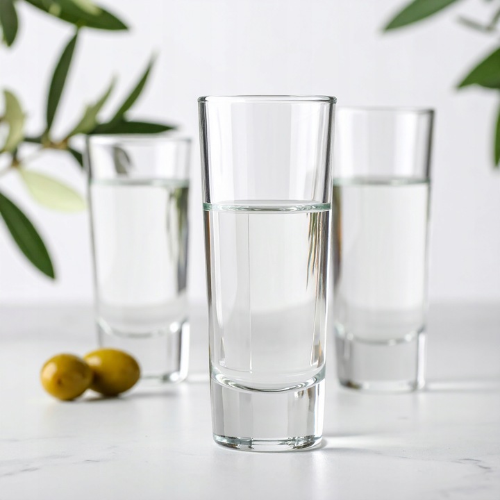 6 x KIELISZKI DO WÓDKI, NALEWEK, LIKIERÓW 60 ml