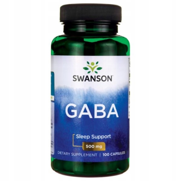SWANSON GABA 500mg 100 kaps
