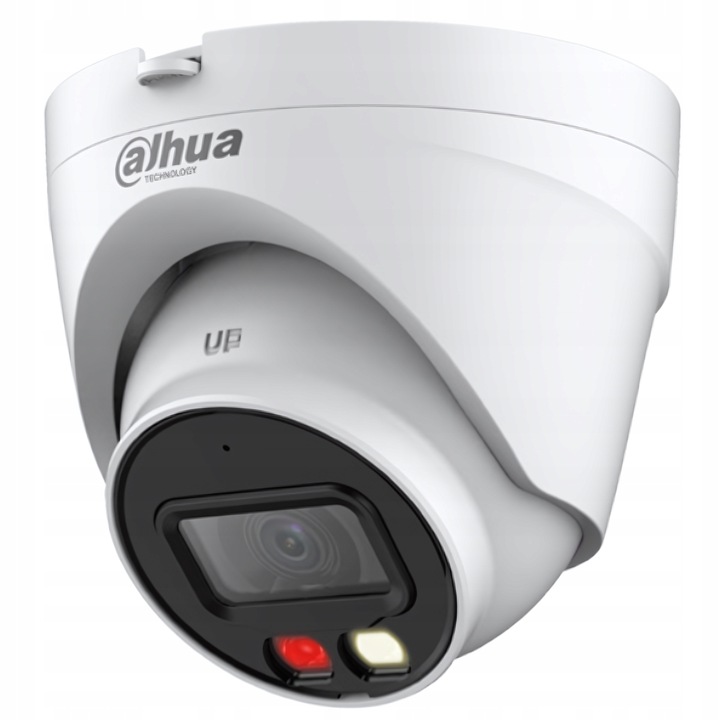 Zestaw 4 KAMER monitoring IP WizSense Smart Dual 8MPX TURRET białe DAHUA