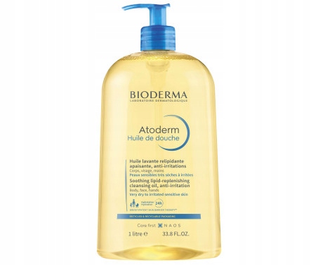 BIODERMA ATODERM HUILE OLEJEK NAWILŻAJĄCY DO KĄPIELI I POD PRYSZNIC 1000ml