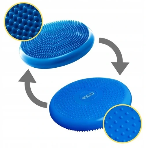 PODUSZKA SENSOMOTORYCZNA DYSK REHABILITACJA POMPKA ZESTAW