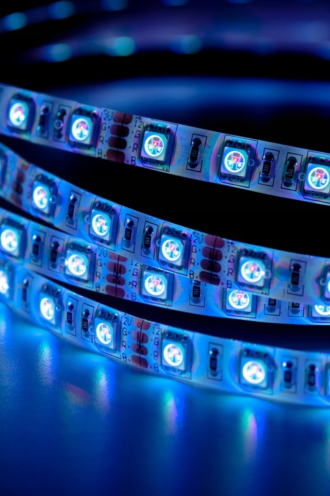 Taśma led rgb 10m neon kolorowa plot aplikacja bluetooth mocna pasek