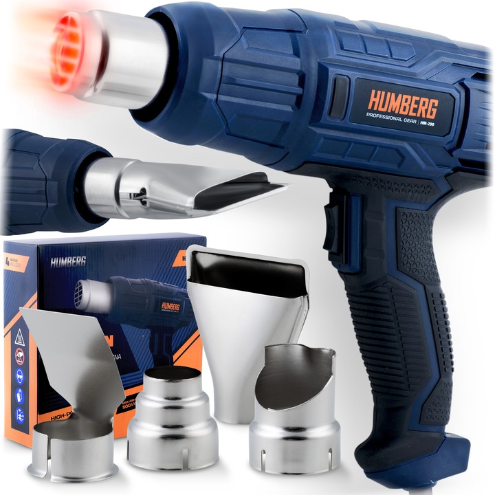 OPALARKA ELEKTRYCZNA DWA BIEGI 2000W 4 DYSZE HUMBERG