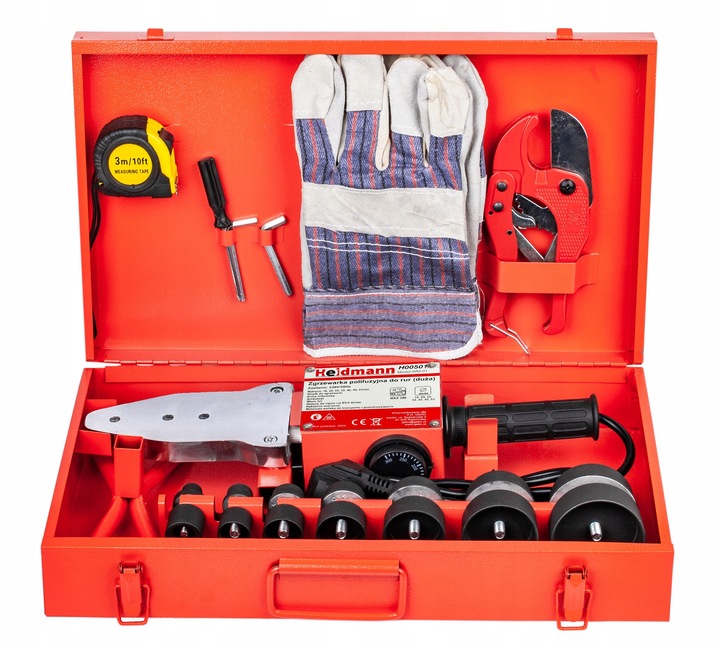 ZGRZEWARKA POLIFUZYJNA ZGRZEWARKI DO ZGRZEWANIA RUR PP MATRYCE 16-63