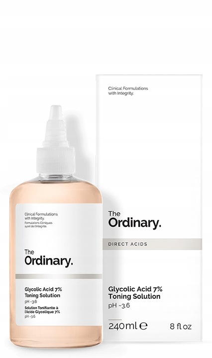 Ordinary Glycolic Acid 7% Tonik Peeling Glikolowy 240ml