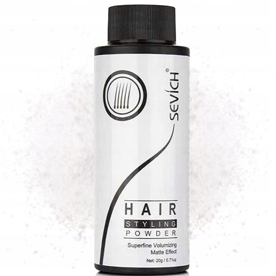 Puder Proszek do Stylizacji Włosów Matowy Efekt Objętość Przetłuszczanie