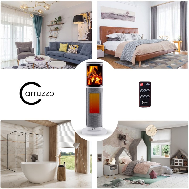 GRZEJNIK ELEKTRYCZNY FARELKA domowy łazienkowy TERMOWENTYLATOR TERMOSTATEM