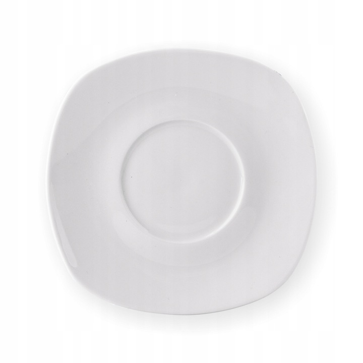 Komplet FILIŻANEK do KAWY HERBATY Porcelanowe ze SPODKIEM Tadar 6x220 ml