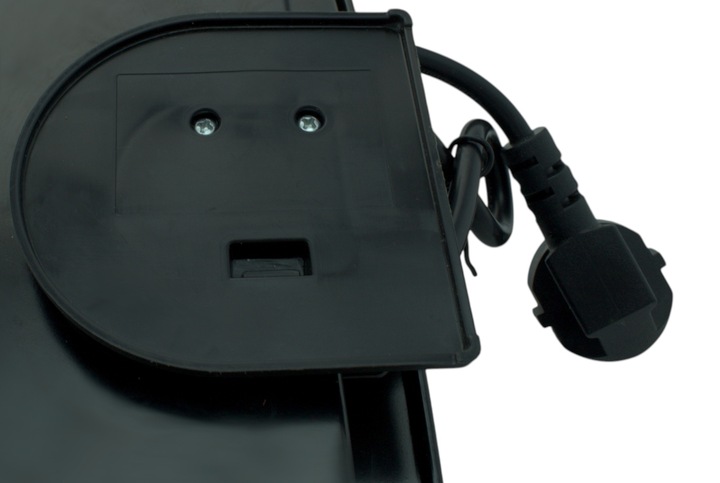 Czarny Toster Opiekacz Do Kanapek XXL 4 Kanapki 1400W Tosty Sandwich