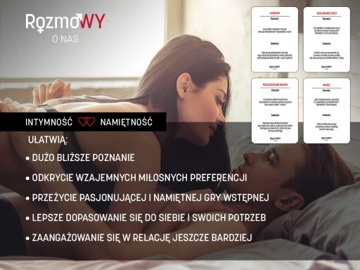 GRA DLA PAR - RozmoWY O NAS Intymność i Namiętność PREZENT na DZIEŃ KOBIET