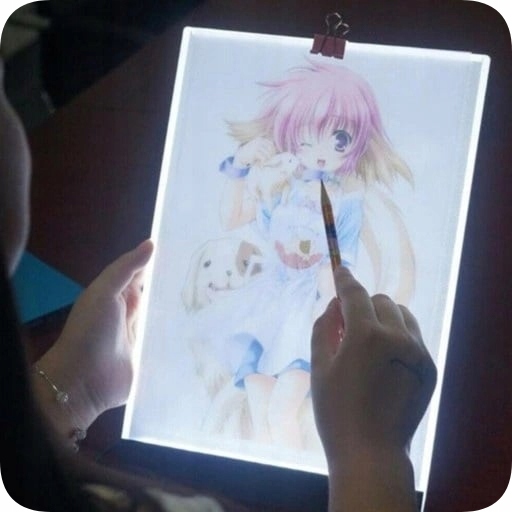 TABLET GRAFICZNY Deska Kreślarska do Rysowania TABLICA LED