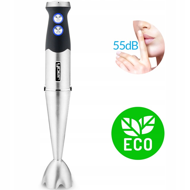 8w1 Blender ręczny Wielofunkcyjny Yoer +Tytanowe ostrza 1500W +14 ELEMENTÓW