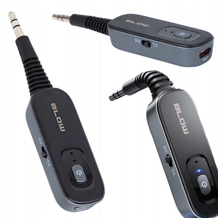 TRANSMITER ODBIORNIK NADAJNIK BLUETOOTH 2W1 AUX MINIJACK 3,5MM TX RX