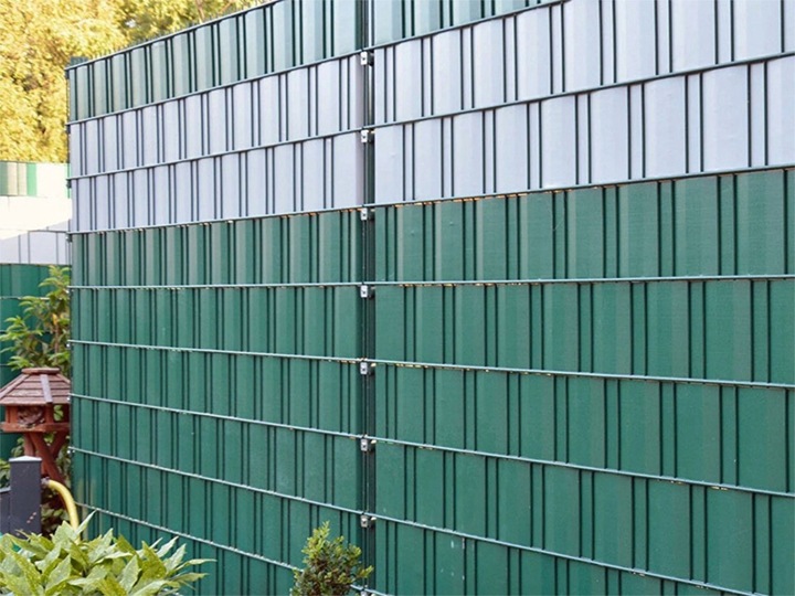 TAŚMA OGRODZENIOWA SZARA 19cmx35m OSŁONA NA OGRODZENIE PANELOWE PŁOT