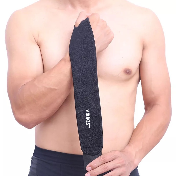 ŚCIĄGACZ OPASKA TAŚMA ORTEZA STABILIZATOR NADGARSTKA DŁONI OTWÓR NA KCIUK