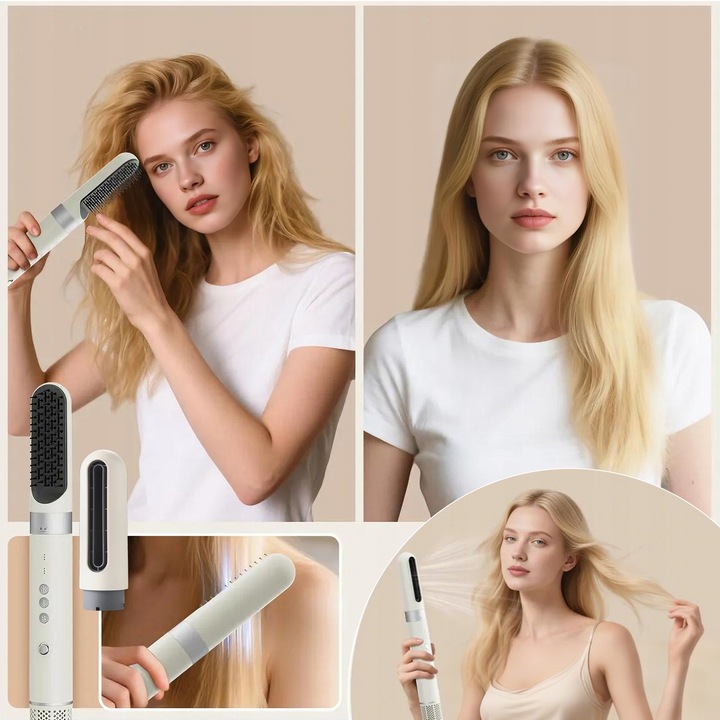 MOCNA SUSZARKA LOKÓWKA DO WŁOSÓW 6W1 3 PRĘDKOŚC Z JONIZACJA 1400W