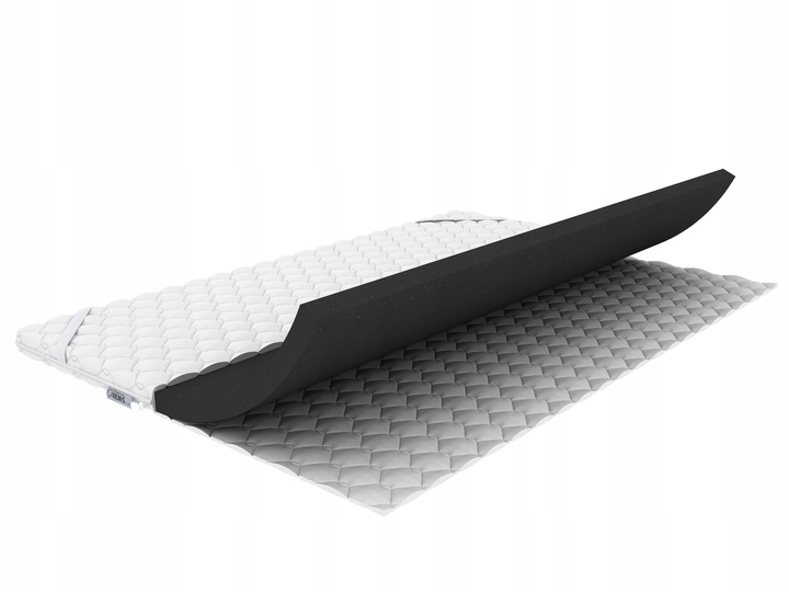 Materac Topper Nakładka 160x200 6cm H5 Bardzo Twardy