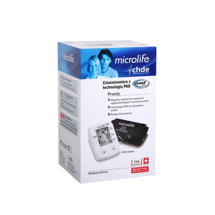 CIŚNIENIOMIERZ NARAMIENNY APARAT DO MIERZENIA CIŚNIENIA ARYTMIA MICROLIFE