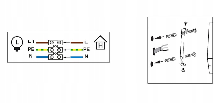 Szklana Lampa Ścienna Kinkiet LED KULA KULE