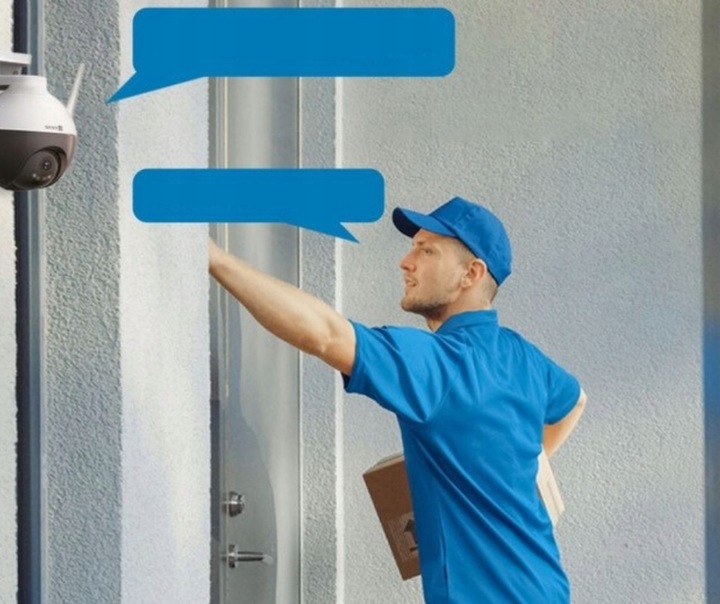 Kamera WiFi EZVIZ 8MPX C8c 4K Obrotowa Zewnętrzna Detekcja AI Śledzenie