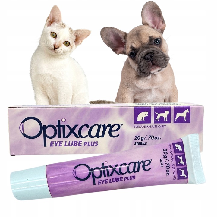 Optixcare Eye Lube 20g - Żel do oczu dla psa i kota