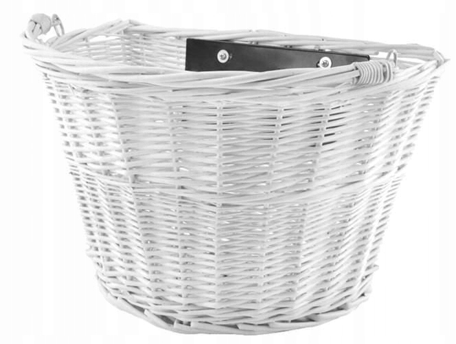 KOSZYK WIKLINOWY NA ROWER ZAKUPY ODPINANY + WKŁAD