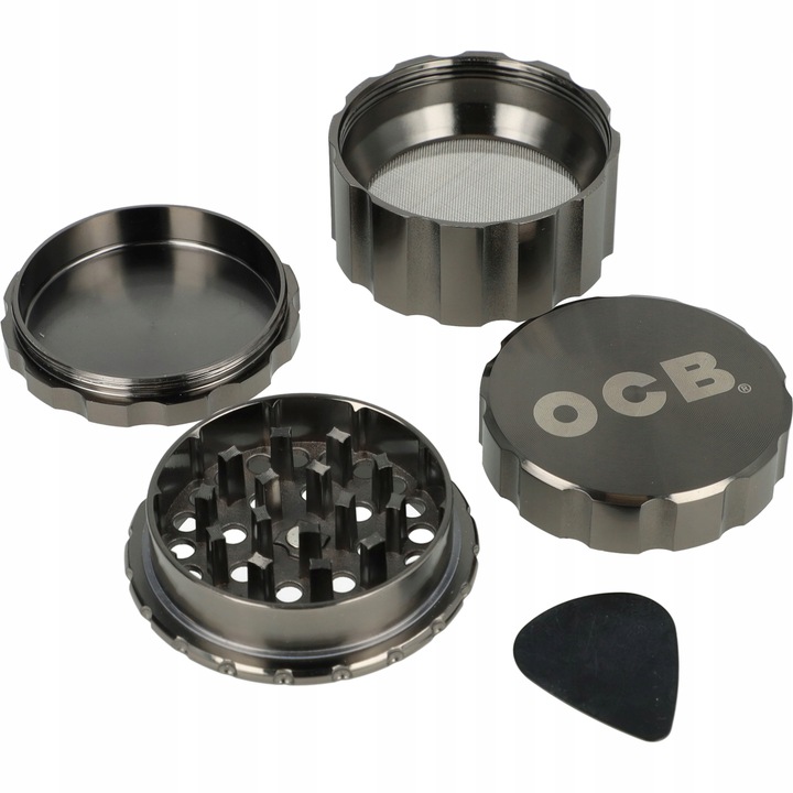 OCB Premium młynek do suszu CBD 4 cz. grinder
