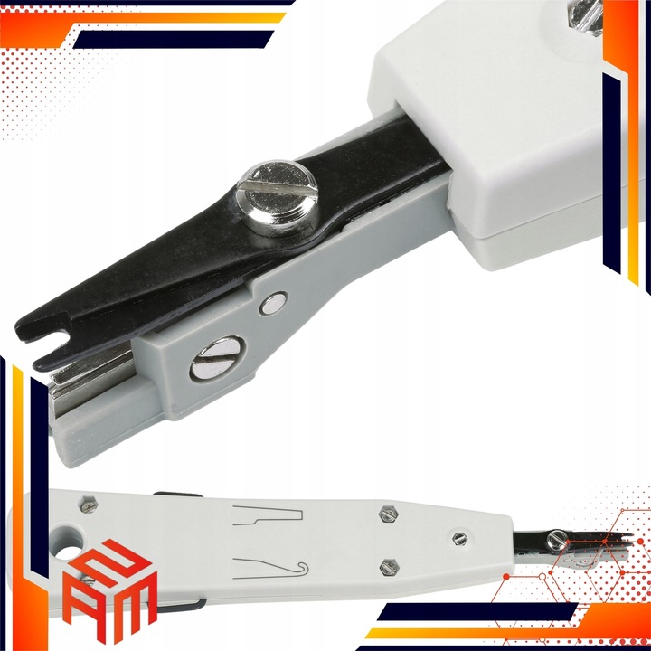 ZESTAW TESTER KABLI ZACISKARKA RJ 45 WTYK RJ45 NARZĘDZIA SIECIOWE ŚCIĄGACZ