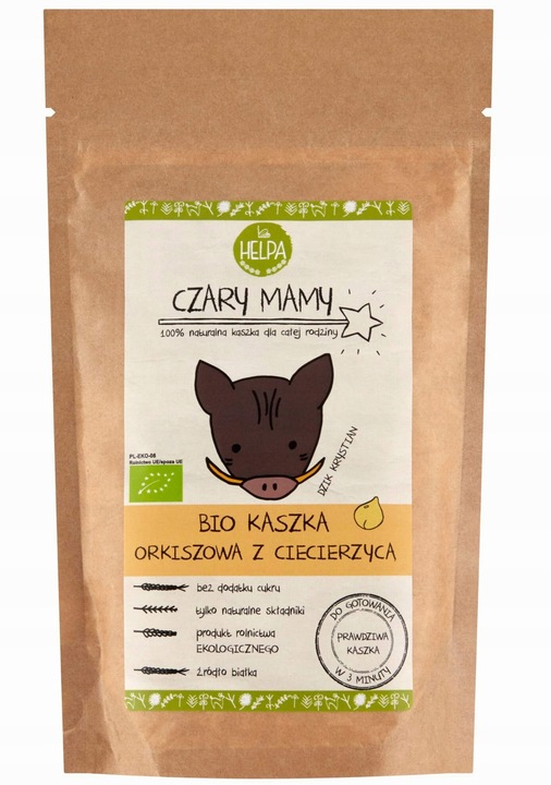 HELPA Polska KASZKA BIO Czary Mamy ZESTAW 6x 200g