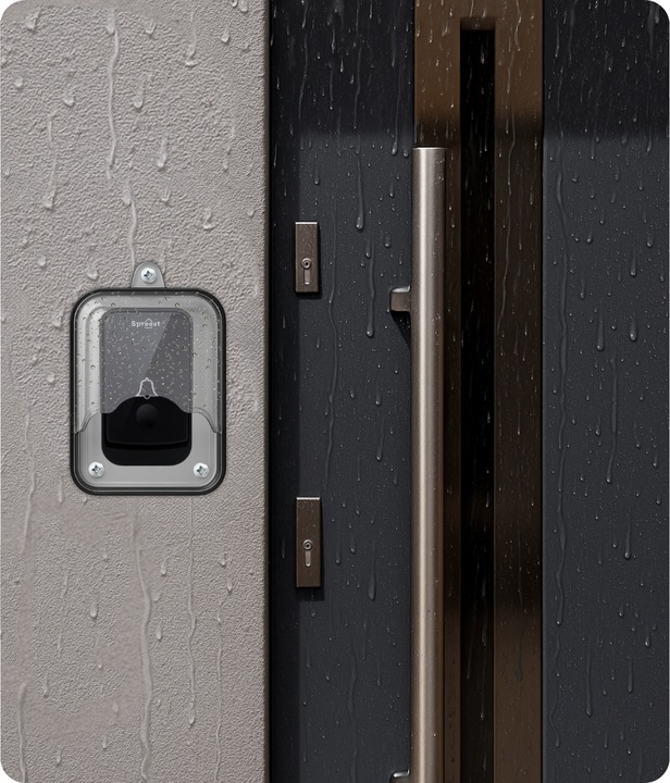 DASZEK OCHRONNY DO DZWONKA BEZPRZEWODOWEGO OSŁONA PRZYCISKU