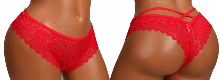 6x MAJTKI DAMSKIE FIGI STRINGI KORONKOWE L