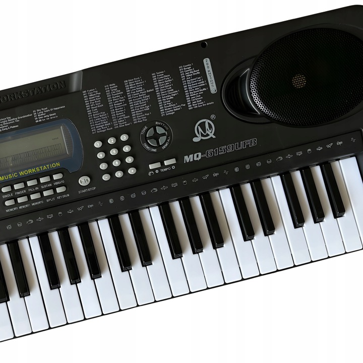 KEYBOARD ORGANY PIANINO DLA DZIECI DO NAUKI 61KL USB FM Bluetooth+ MIKROFON