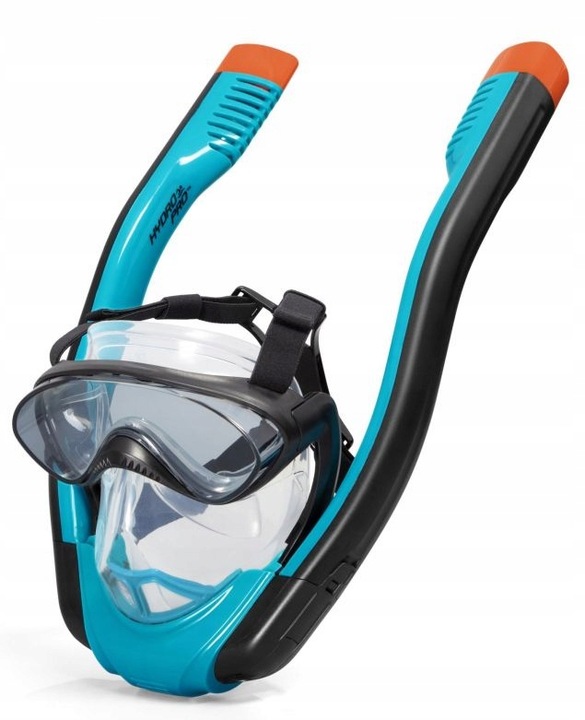 MASKA DO SNORKELINGU NURKOWANIA PEŁNOTWARZOWA HYDRO PRO BESTWAY 24060 * S/M