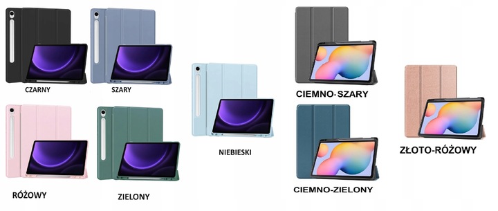 ETUI SMART PENCIL do SAMSUNG GALAXY TAB S9 FE 10.9 SM-X510 SM-X516