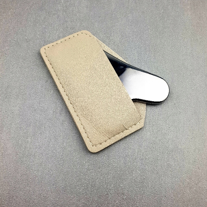 GUA SHA MASAŻER DO TWARZY PŁYTKA DO MASAŻU METAL STAL CHIRURGICZNA