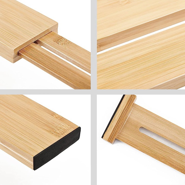 4x ORGANIZER DO SZUFLADY SZUFLAD SZAFY PRZEGRÓDKA SEPARATOR PODZIAŁKA