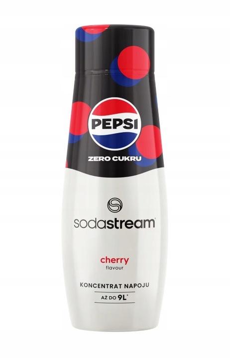 Syrop koncentrat do gazowania wody SodaStream Pepsi Cherry Zero Cukru