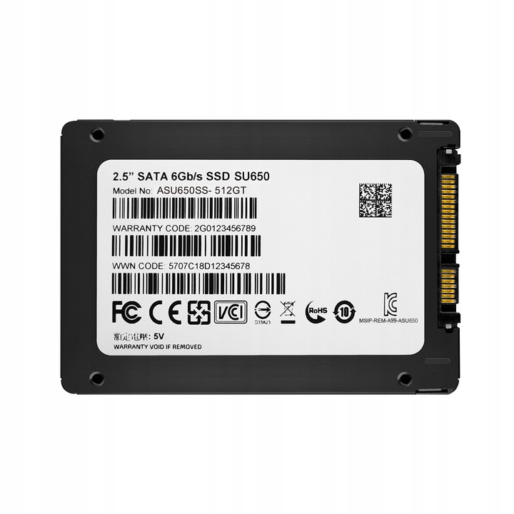 Dysk SSD ADATA Ultimate SU650 512GB SATA III 2,5