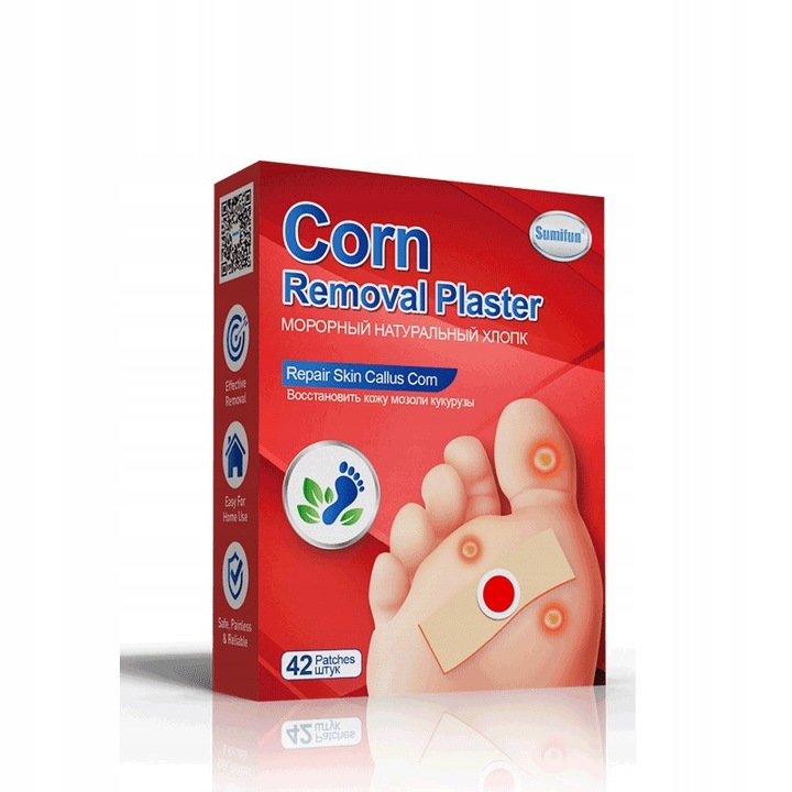 Łatka Do Usuwania Odcisków Stóp 42 Szt