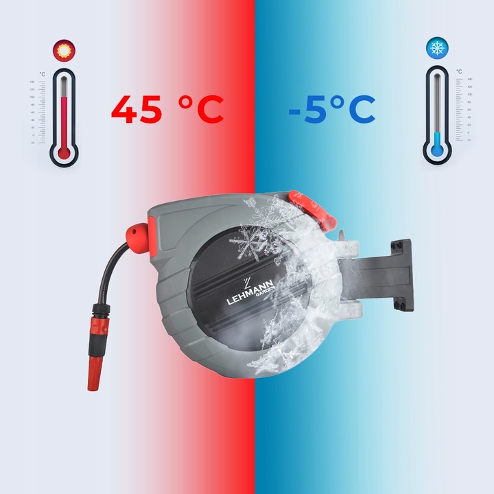 WĄŻ OGRODOWY NA BĘBNIE AUTOMATYCZNE ZWIJANIE 3/4 1/2 ZWIJACZ BĘBEN WĄŻ