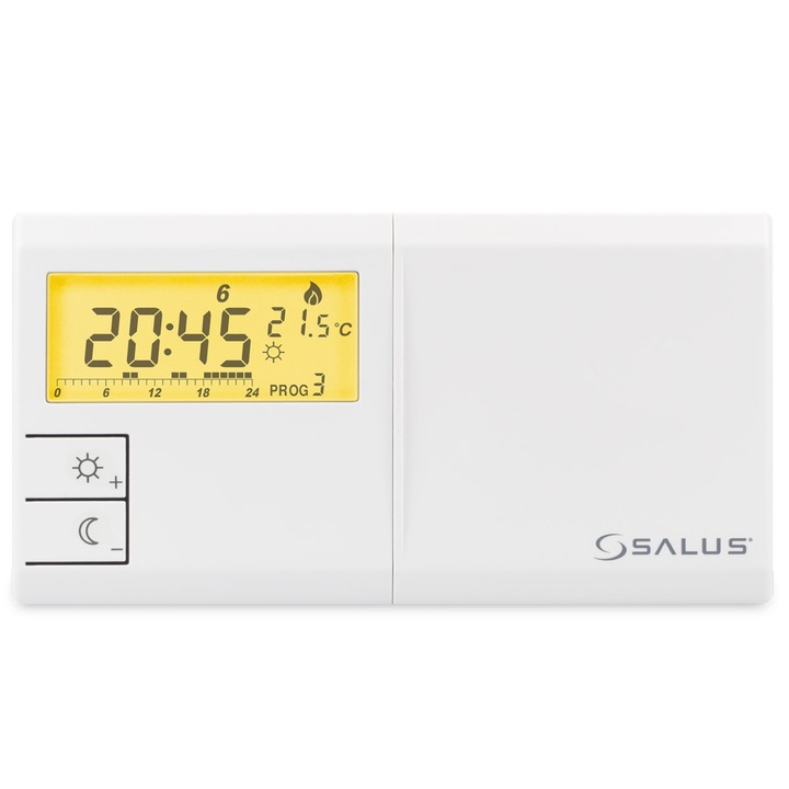 SALUS 091FLV2 STEROWNIK PROGRAMOWALNY DO KOTŁA PIECA CO PRZEWODOWY +GRATIS!