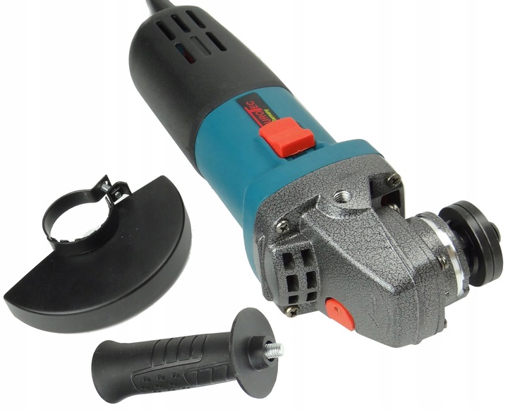 SZLIFIERKA KĄTOWA SIECIOWA 1750 Z REGULACJĄ OBROTÓW I ZESTAWEM TARCZ